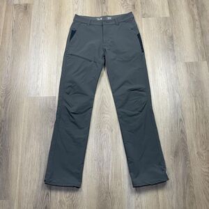 Mountain Hardwear Pants Mens 30x32 Softshell Hiking Outdoor Stretch Zip Pocket